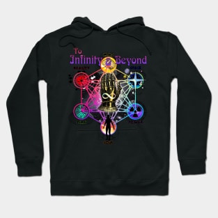 Beyond Infinite Magic Space Glove - Cosmic Psychedelic Tie Dye Hoodie